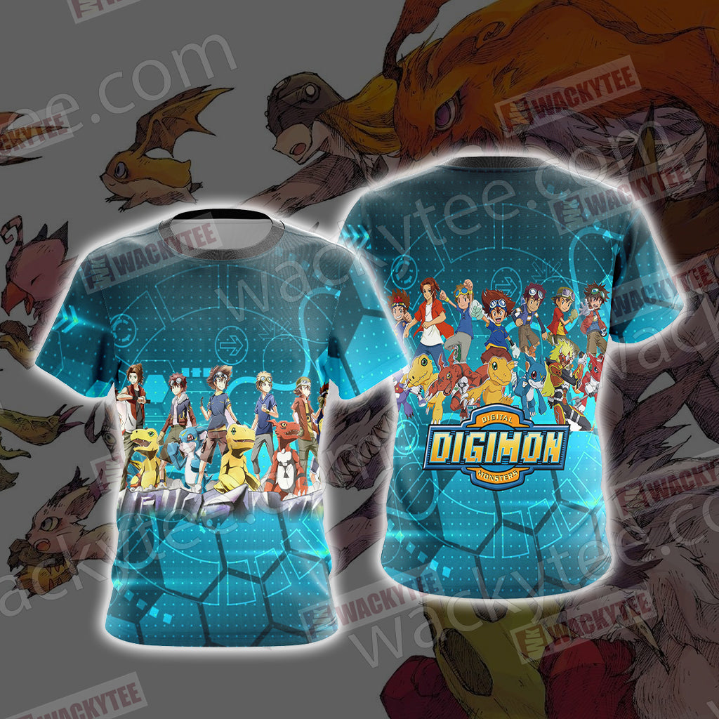 Digimon New Collection Unisex 3D T-shirt T-shirt