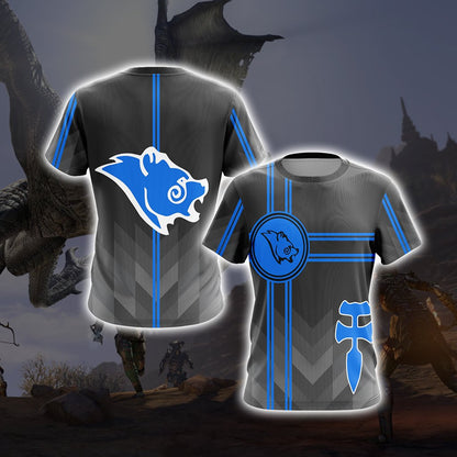 The Elder Scrolls - Stormcloak Unisex 3D T-shirt T-shirt