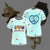 Peace Love Dogs Unisex 3D T-shirt
