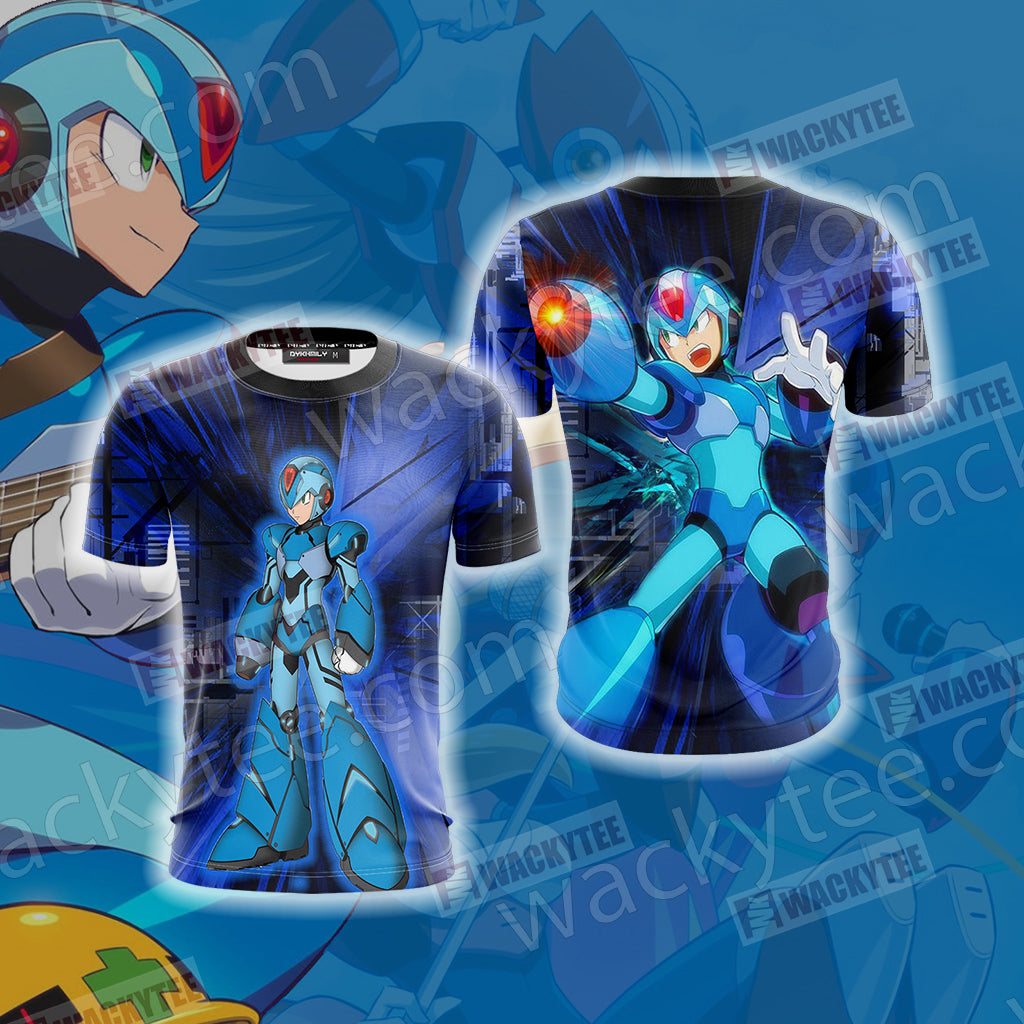 Mega Man X New Style Unisex 3D T-shirt T-shirt