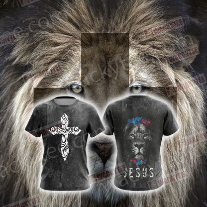 Christian Jesus Lovers Unisex 3D T-shirt
