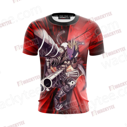 Digimon Beelzemon Unisex 3D T-shirt