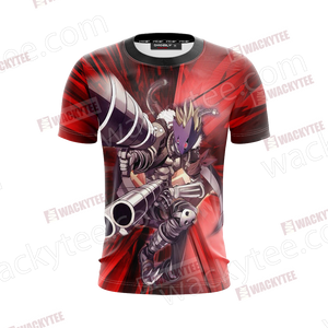 Digimon Beelzemon Unisex 3D T-shirt