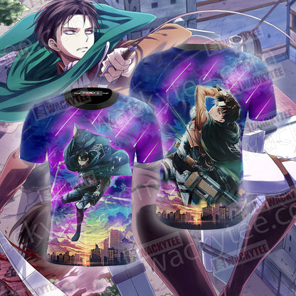 Attack On Titan: Levi Unisex 3D T-shirt T-shirt