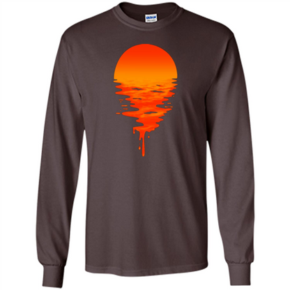 Sunset T-shirt Dark Chocolate
