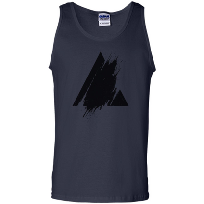 Place Splashed Triangle T-shirt Navy