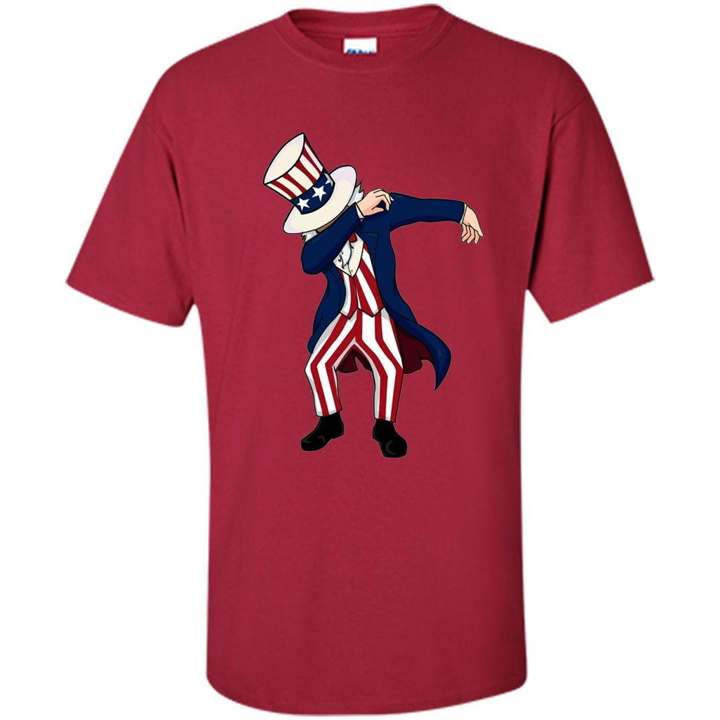 Independence Day 4th of July T-shirt Dabbing Cardinal