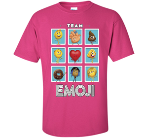 The Emoji Movie Team Emoji Panels Graphic T-Shirt shirt