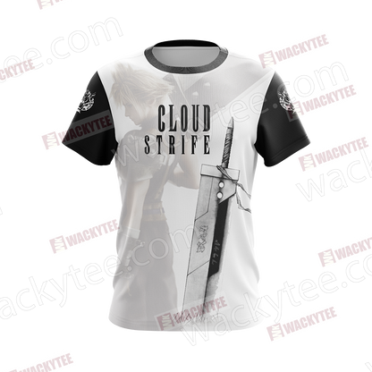 Final Fantasy VII - Cloud Strife Unisex 3D T-shirt