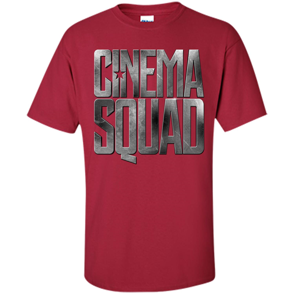 Moives T-shirt Cinema Squad Cardinal