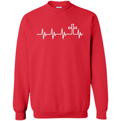 Christian T-shirt Heartbeat Red
