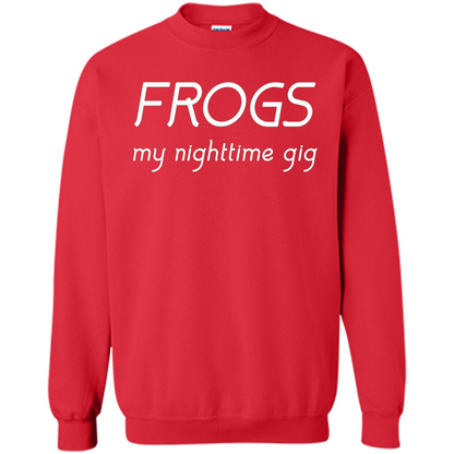 Frogs My Nighttime Gig T-shirt Red