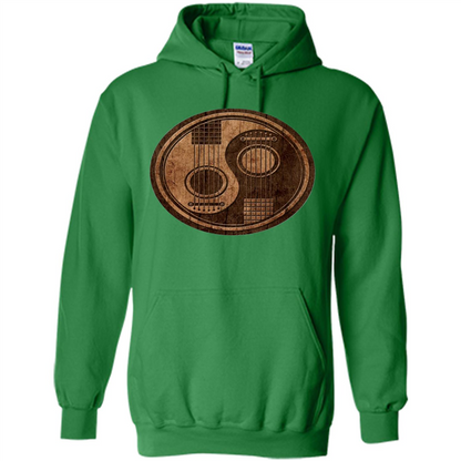 Best gift for Guitar T-shirt Guitar Ying-Yang Gift Irish Green