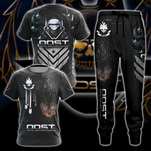 Halo ODST All Over Print Beach Shorts Jogger