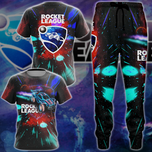 Rocket League Video Game 3D All Over Print T-shirt Tank Top Zip Hoodie Pullover Hoodie Hawaiian Shirt Beach Shorts Jogger   
