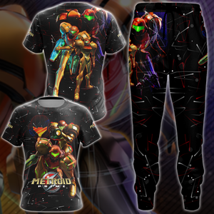 Metroid Prime Remastered Video Game 3D All Over Printed T-shirt Tank Top Zip Hoodie Pullover Hoodie Hawaiian Shirt Beach Shorts Jogger   