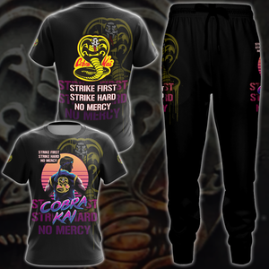 Cobra Kai TV Series 3D All Over Print T-shirt Tank Top Zip Hoodie Pullover Hoodie Hawaiian Shirt Beach Shorts Jogger