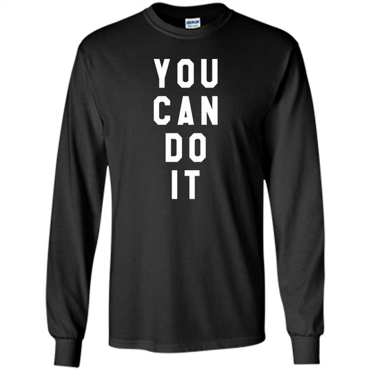 You Can Do It T-Shirt Black
