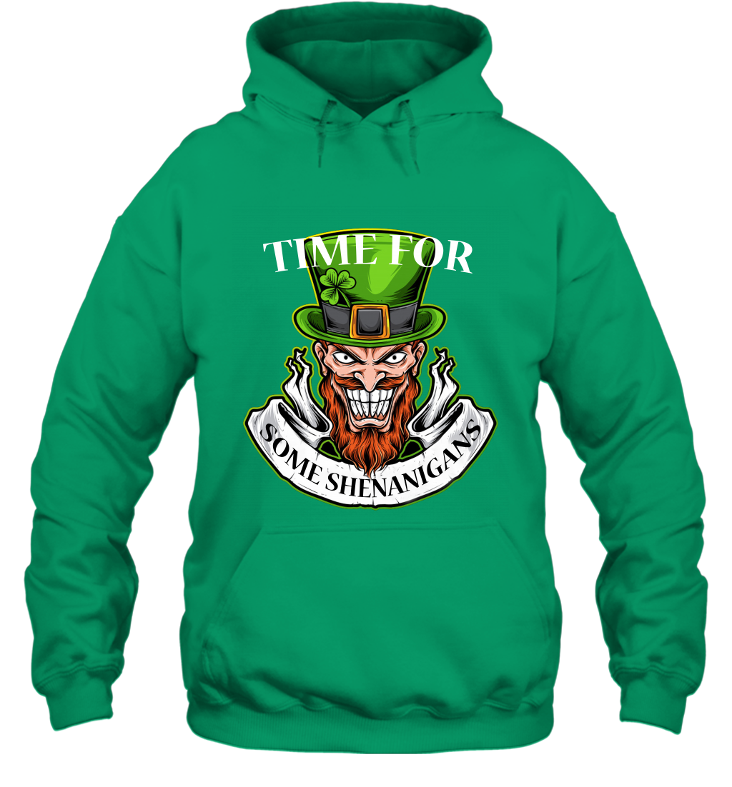 Time For Some Shenanigans Irish Shirt Hoodie Irish