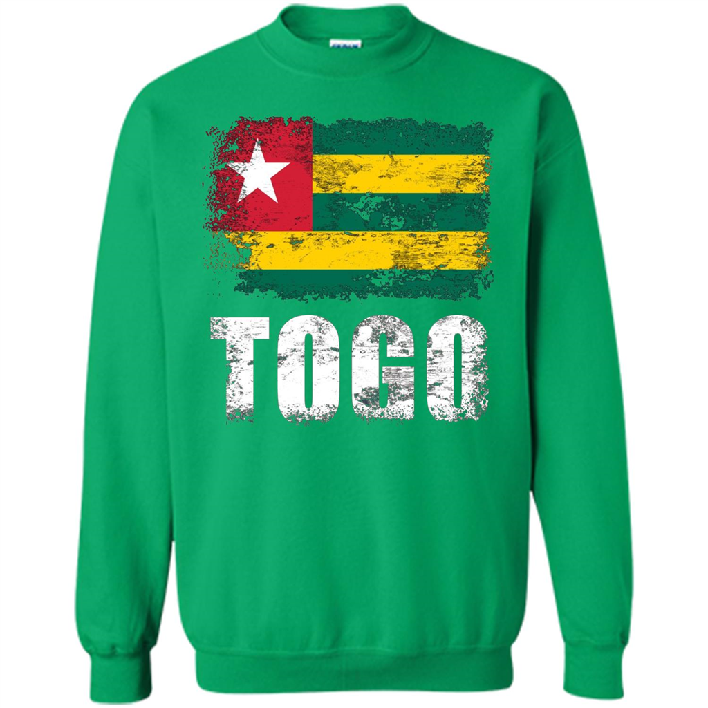 Togo Flag T-Shirt Togolese Republic T-shirt Irish Green