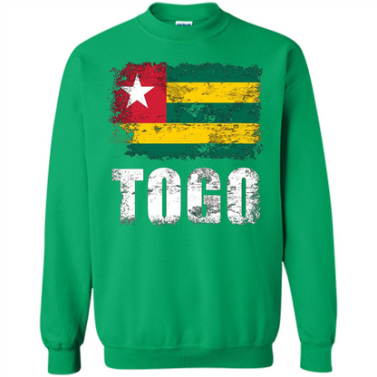 Togo Flag T-Shirt Togolese Republic T-shirt Irish Green