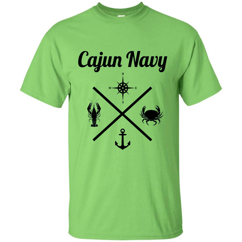 Cajun Navy T-shirt Lime