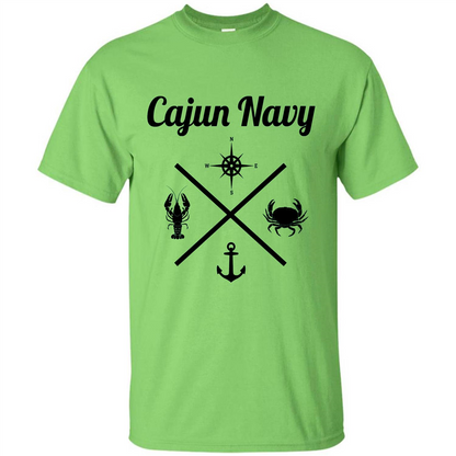 Cajun Navy T-shirt Lime