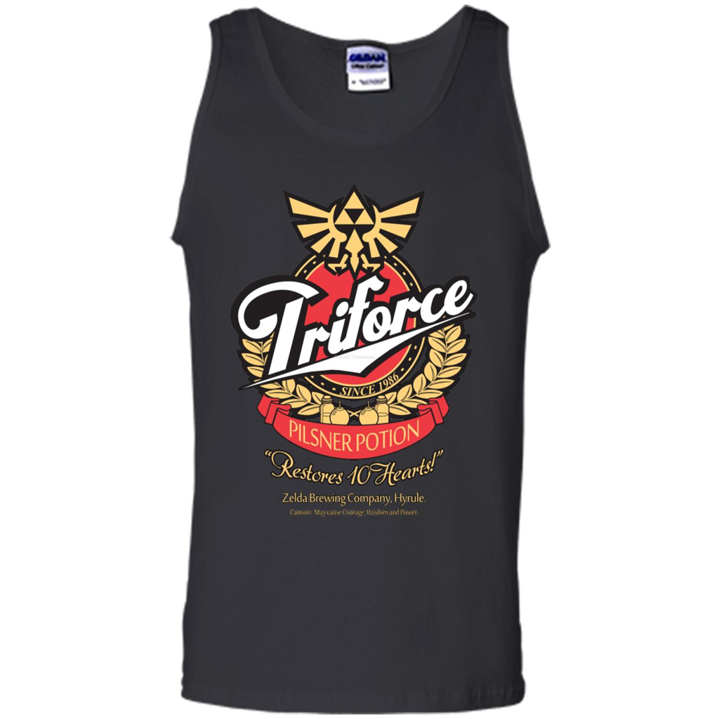 Special Potion Triforce Pilsner Potion T-shirt Black
