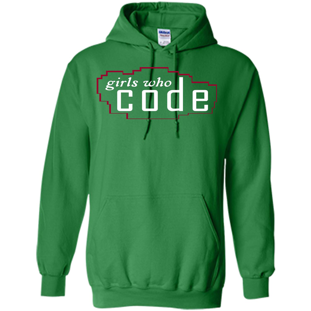 Coder T-shirt Girls Who Code T-shirt Irish Green