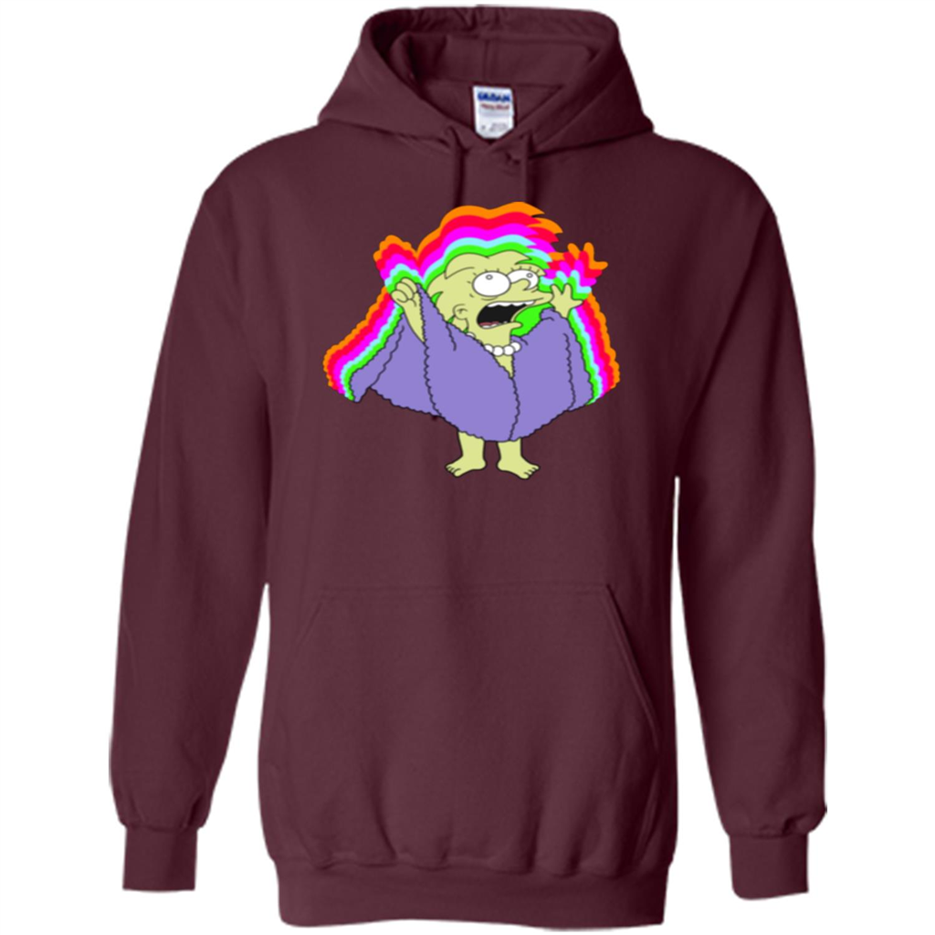 Lizard Queen T-shirt Maroon