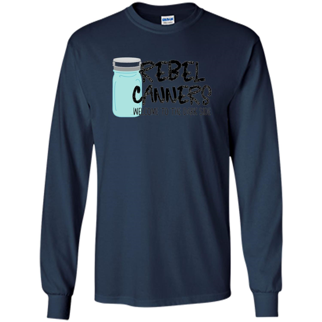 Rebal Canners Welcome To The Dark Side T-shirt Navy