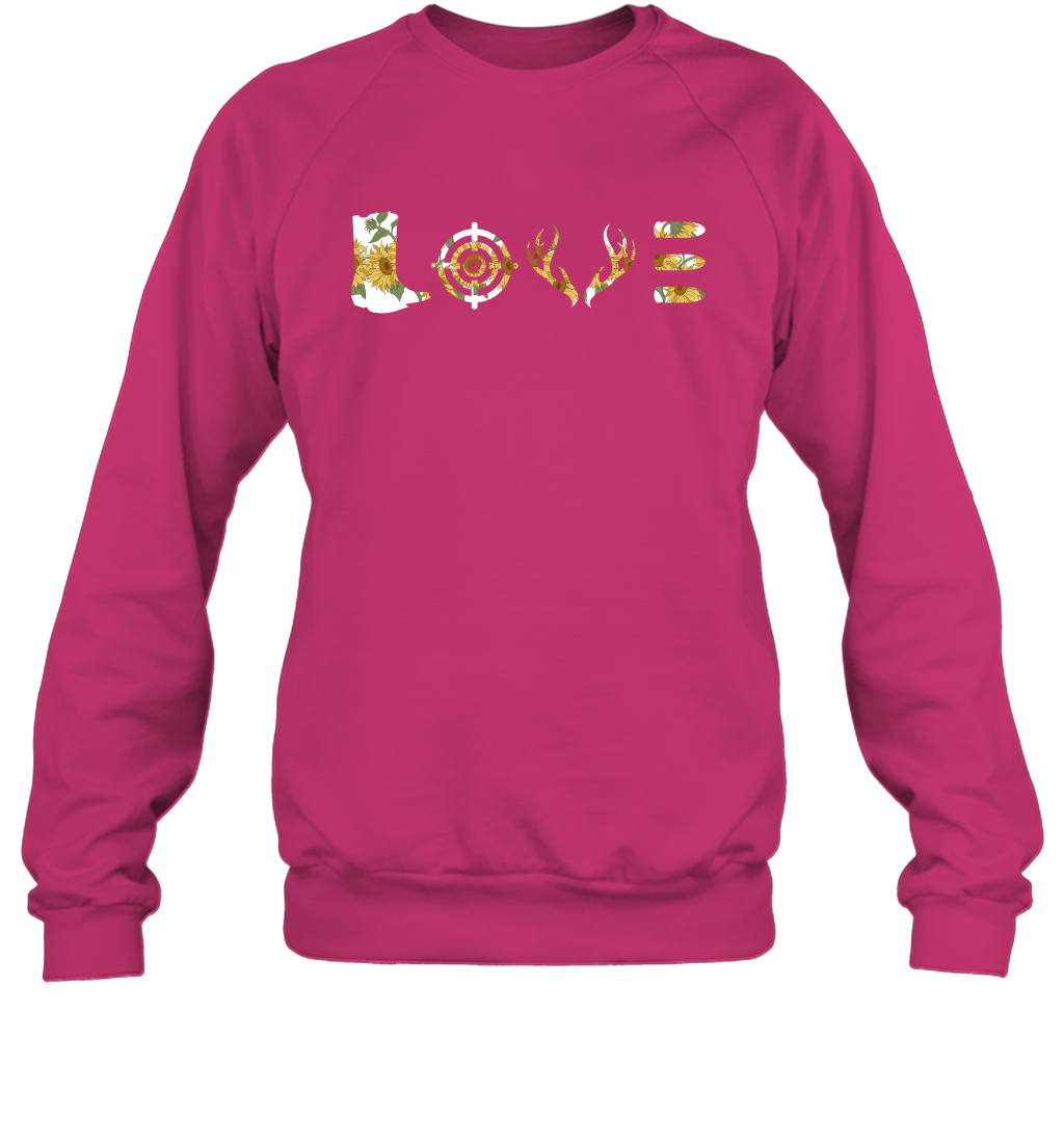 Hunting Girls Sunflower Shirt Sweatshirt Sweatshirt Heliconia