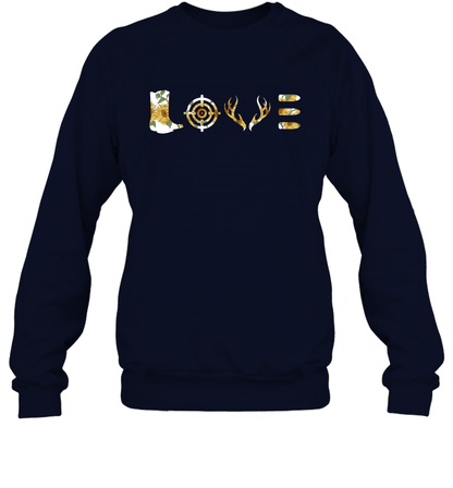 Hunting Girls Sunflower Shirt Sweatshirt Sweatshirt Navy