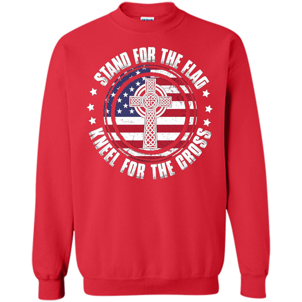 Stand For The Flag Knell For The Cross T-shirt