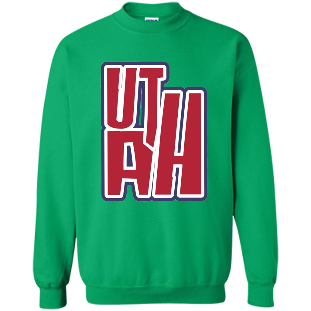 Utah American States T-shirt Irish Green