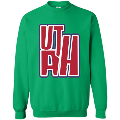 Utah American States T-shirt Irish Green
