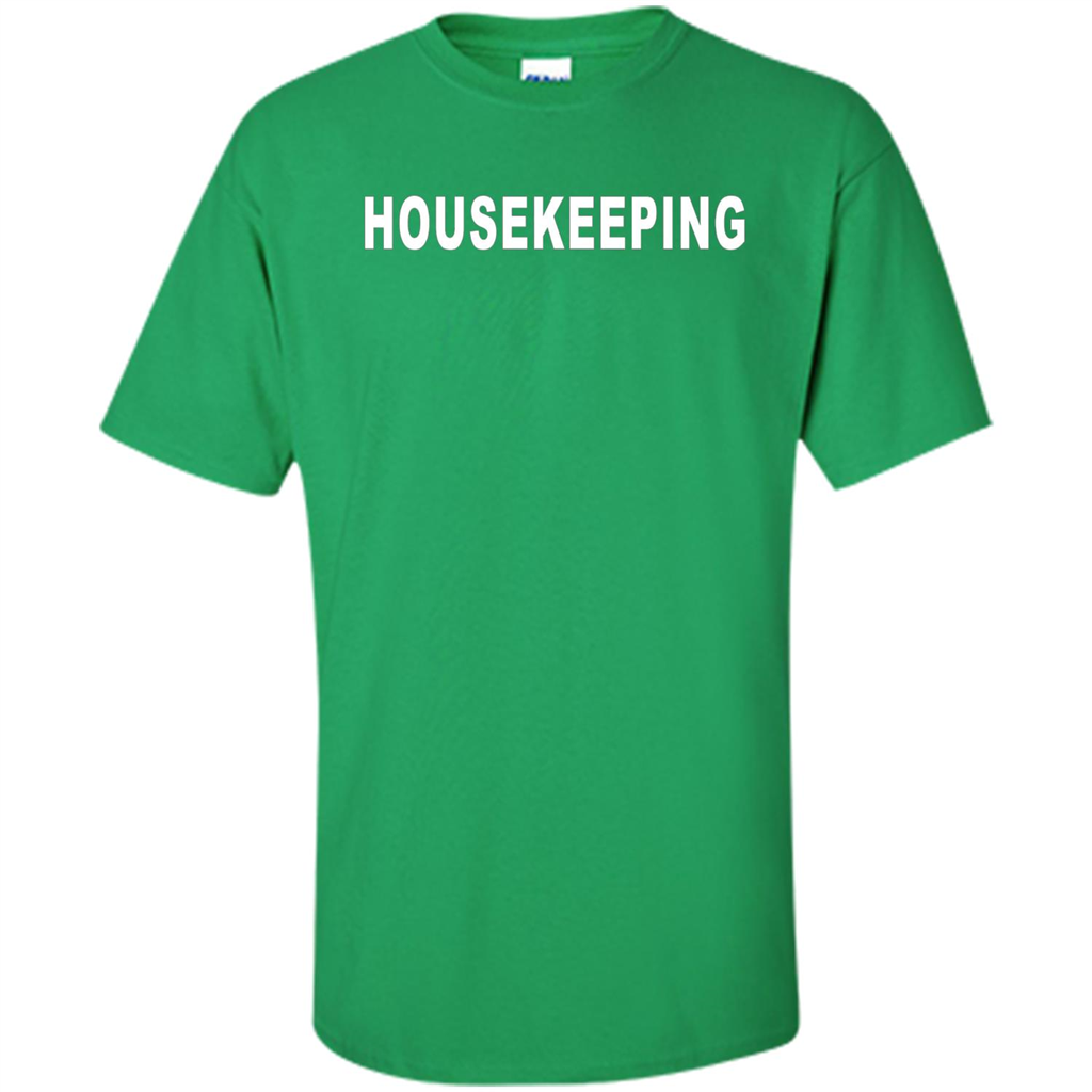 Housekeeping T-shirt Irish Green