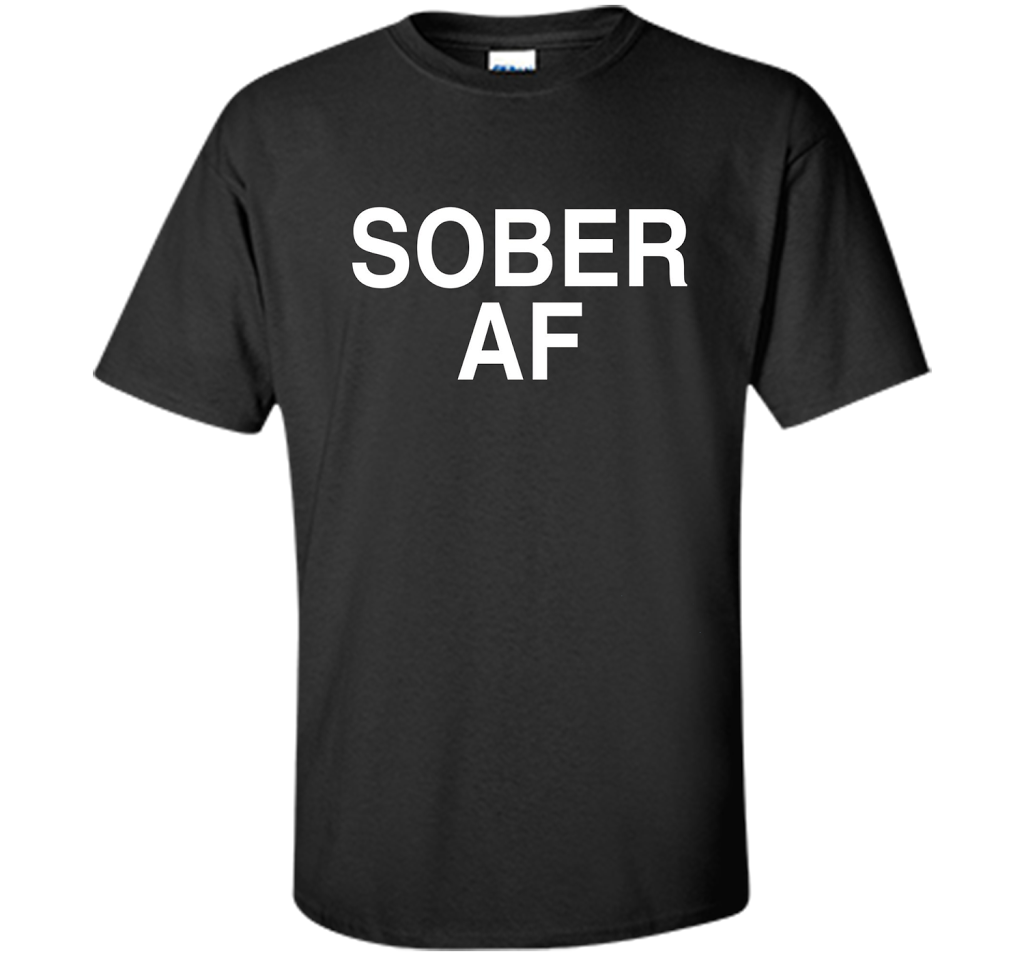 Sober AF Shirt Sober T-shirt Royal