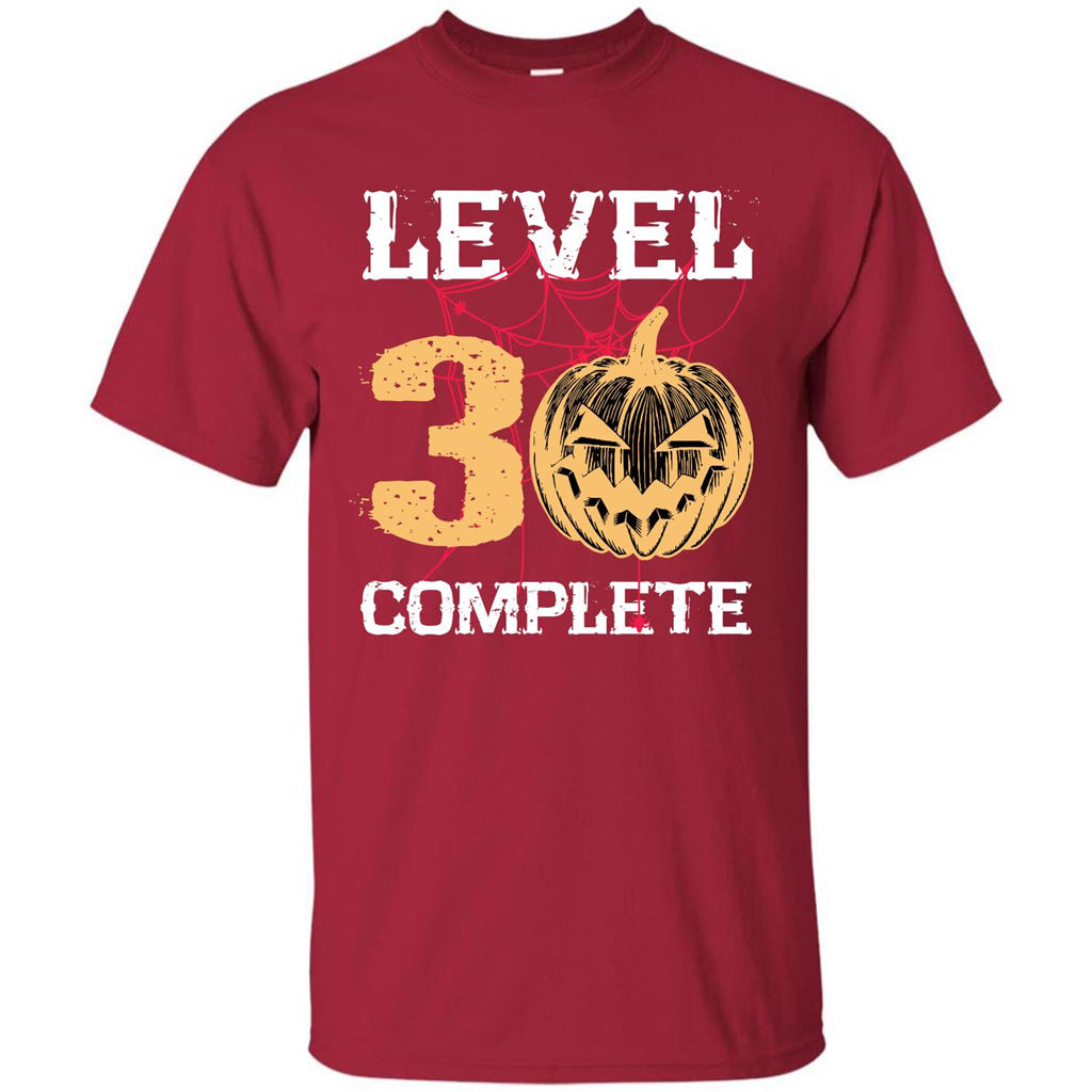 Halloween T-shirt Level 30 Complete Cardinal