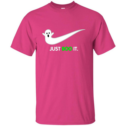Just Boo It T-shirt Halloween Shirts Heliconia