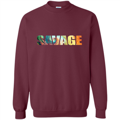 Savage T-shirt Maroon