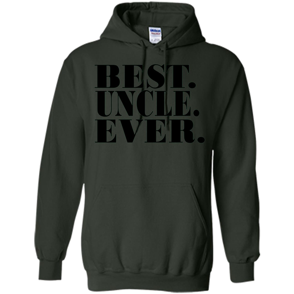 Best Uncle Ever T-shirt Forest Green