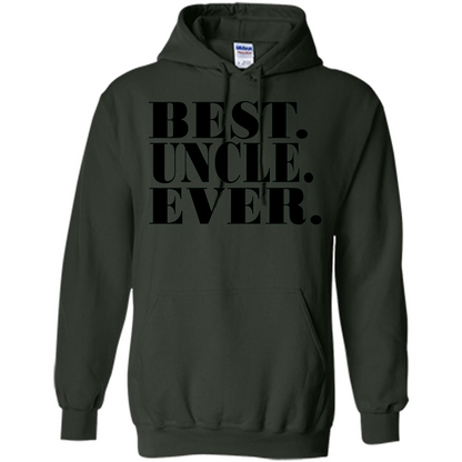 Best Uncle Ever T-shirt Forest Green