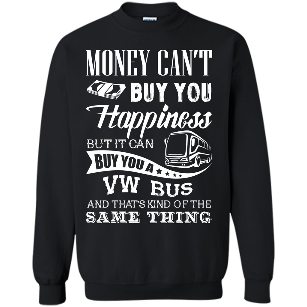 Driver T-shirt Money Can’t Buy You Happiness T-shirt Black