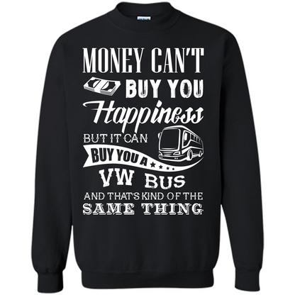Driver T-shirt Money Can’t Buy You Happiness T-shirt Black