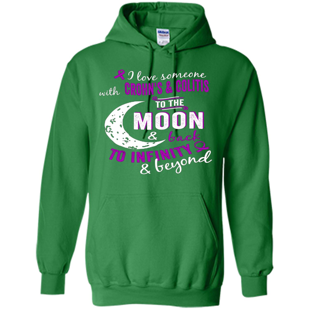 Crohn's and Colitis Awareness T-shirt Irish Green