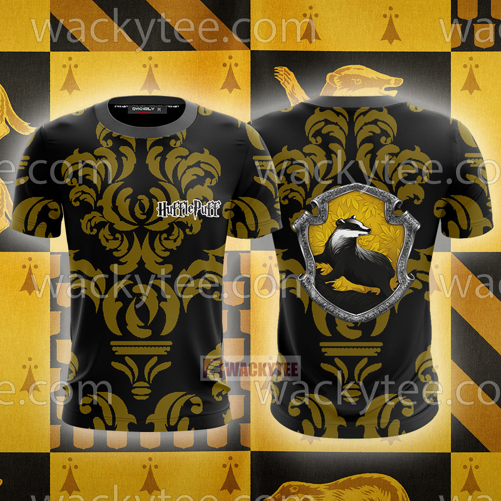 Loyal Like A Hufflepuff Harry Potter New Collection Unisex 3D T-shirt