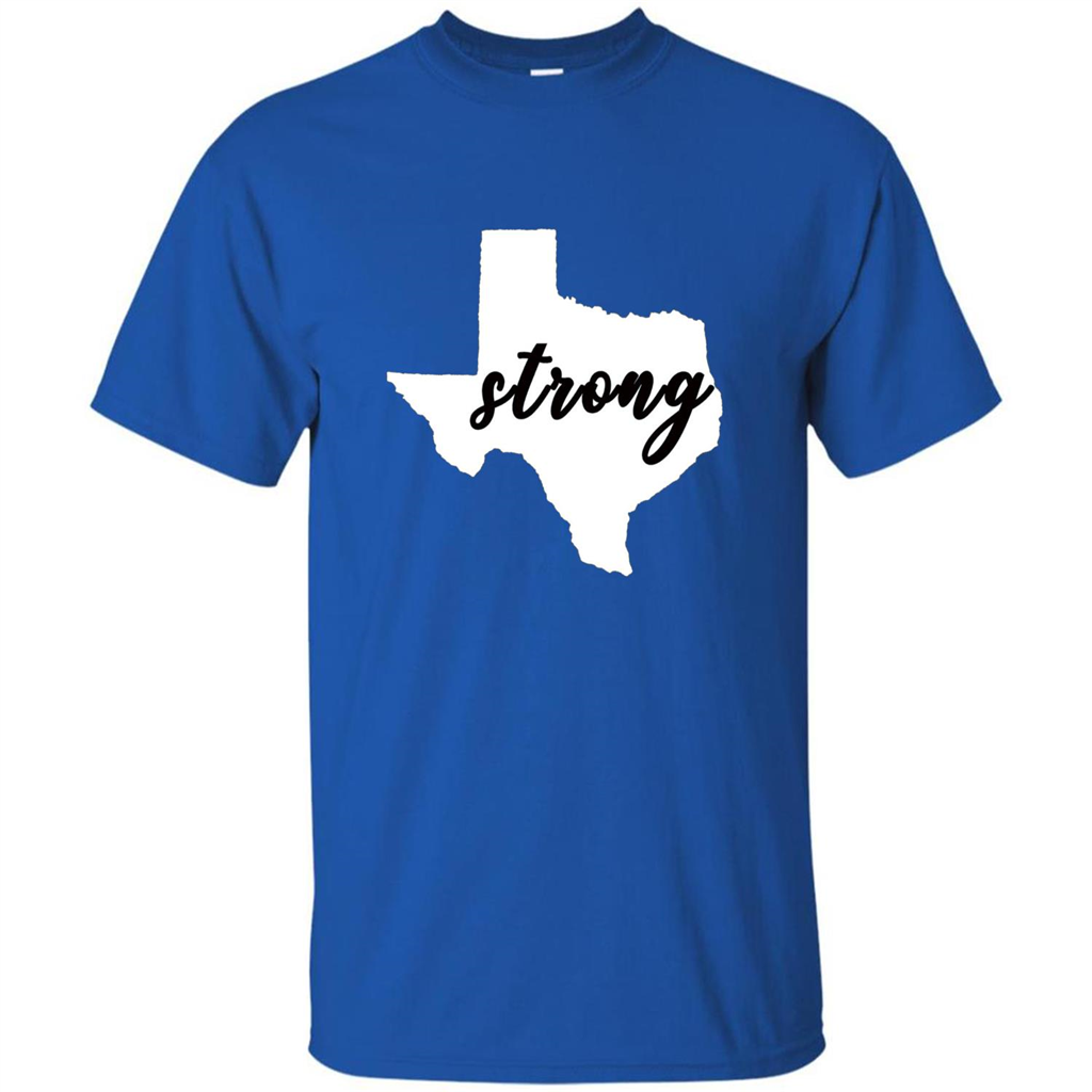 Texas Strong T-Shirt Stand Proud with Texas Royal
