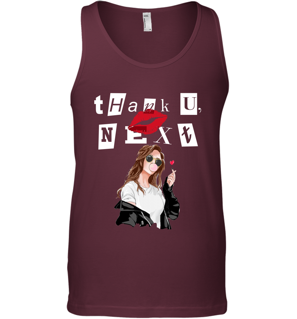 Thank You Next Girls Shirt Tank Top Tank Top Maroon