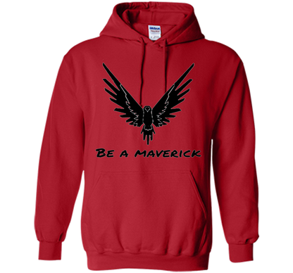 Vibrant T-Shirt Be A Maverick T-shirt Red